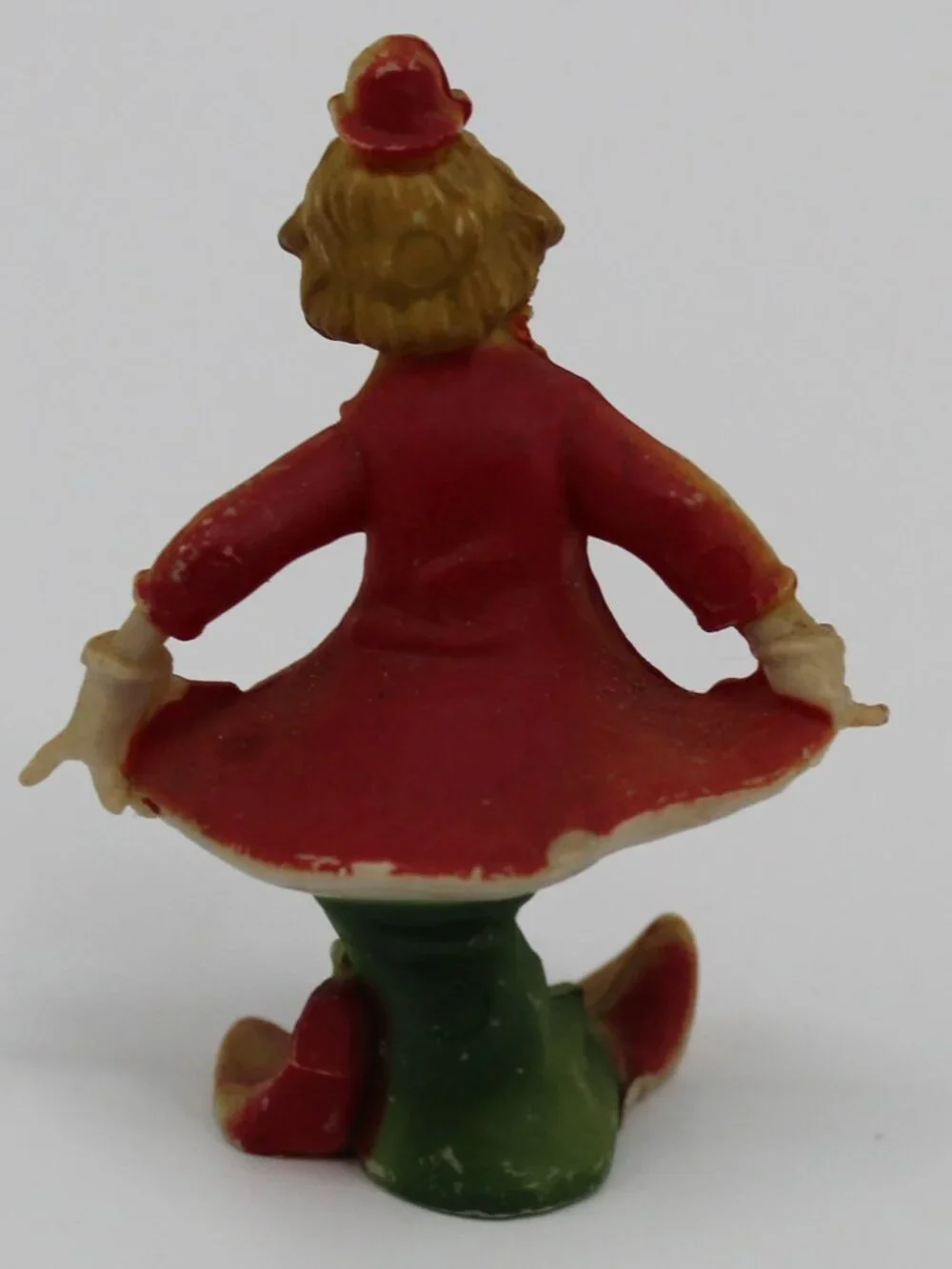 Vintage 1970s Plastic Circus Clown Figures Cake Toppers Lot of‎ 3 Novelty Fun
